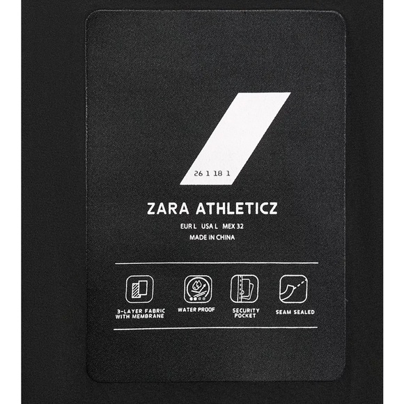 Zara Man NWT waterproof Recco ski pants 3286/401 - Picture 4 of 14